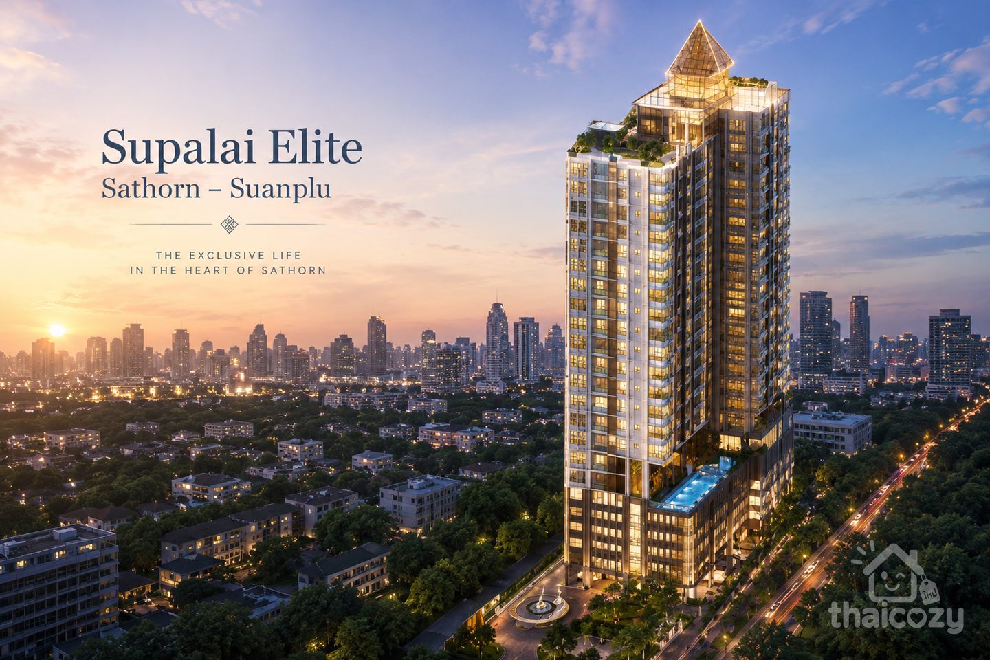Supalai Elite Sathorn - Suanplu