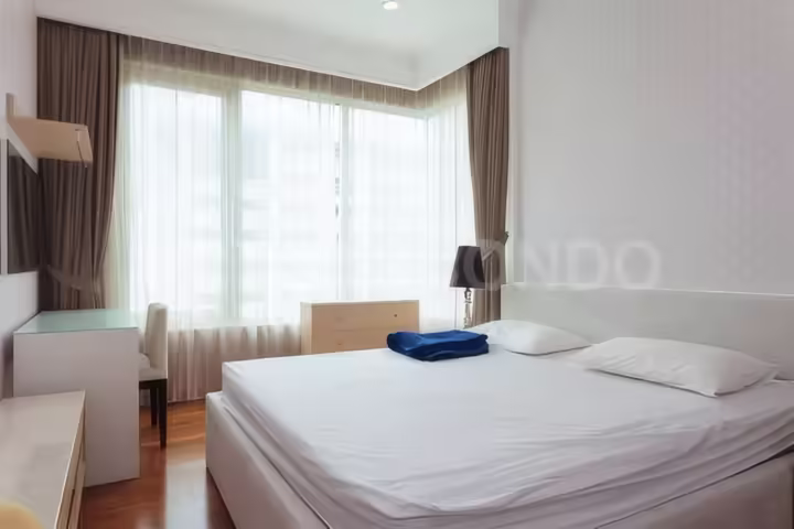 ให้เช่าคอนโด Q Langsuan ใกล้ BTS ชิดลม – 2 ห้องนอน 92 ตร.ม. 80,000 บาท/เดือน