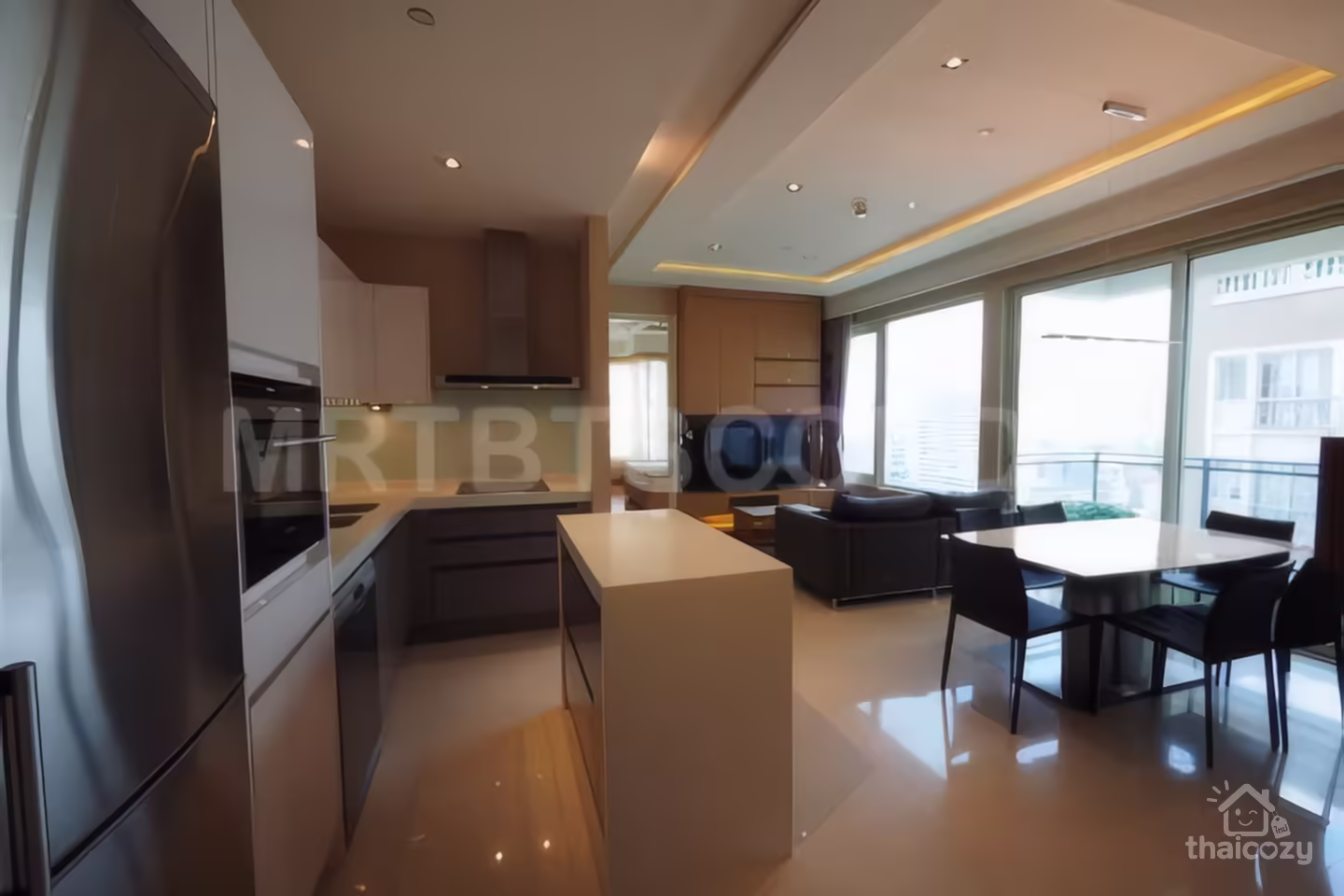 ให้เช่า: คิว หลังสวน คอนโดใกล้ BTS ชิดลม 90,000 บาท/เดือน photo 2