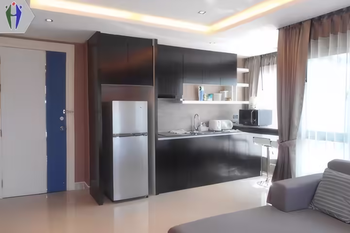คอนโด 1 ห้องนอนให้เช่าในพัทยาใต้ - 13,000 บาท/เดือน