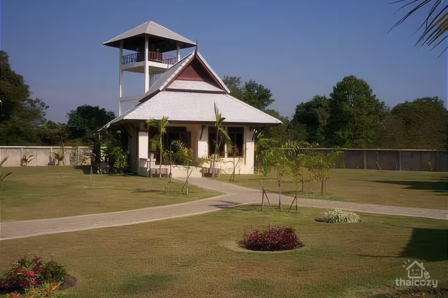 บ้านเดี่ยว 1 ห้องนอนพร้อมสระว่ายน้ำ ในสันกำแพง photo 1