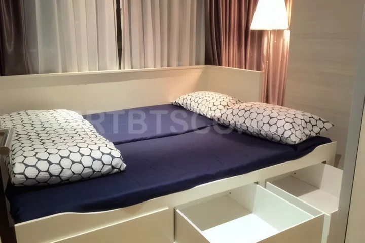 The Lumpini 24 コンドミニアム賃貸、BTSプロンポン駅近く、月額57,000バーツ