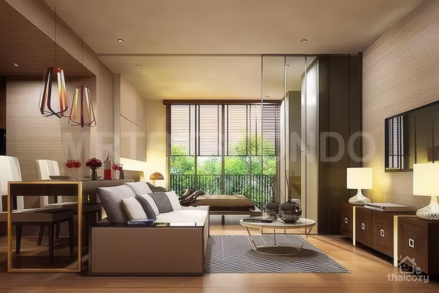 คลาส คอนโด หลงสวน - ห้องชุด 2 ห้องนอน ให้เช่า ใกล้ BTS ชิดลม 75,000 บาท/เดือน photo 1