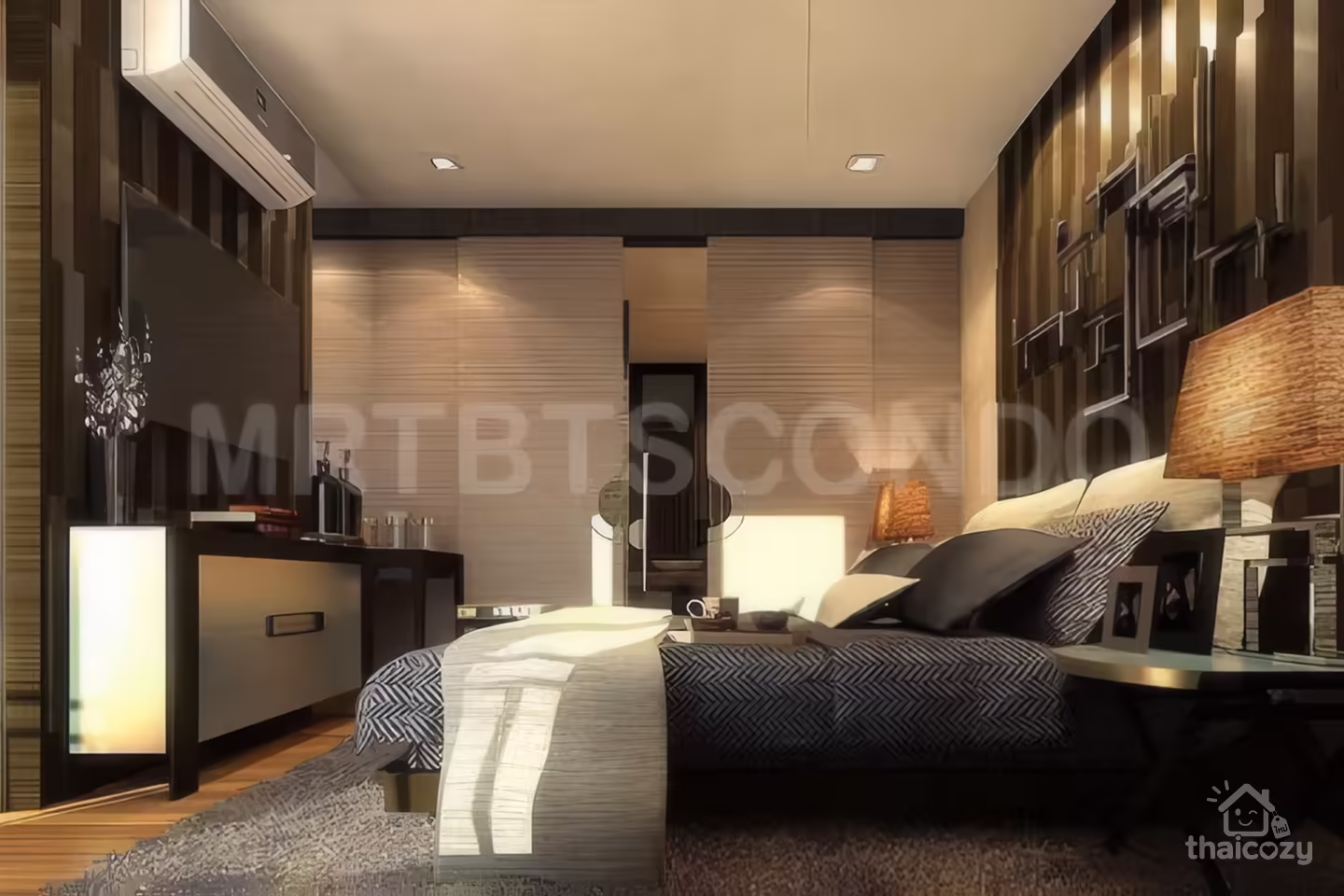 คลาส คอนโด หลงสวน - ห้องชุด 2 ห้องนอน ให้เช่า ใกล้ BTS ชิดลม 75,000 บาท/เดือน photo 2