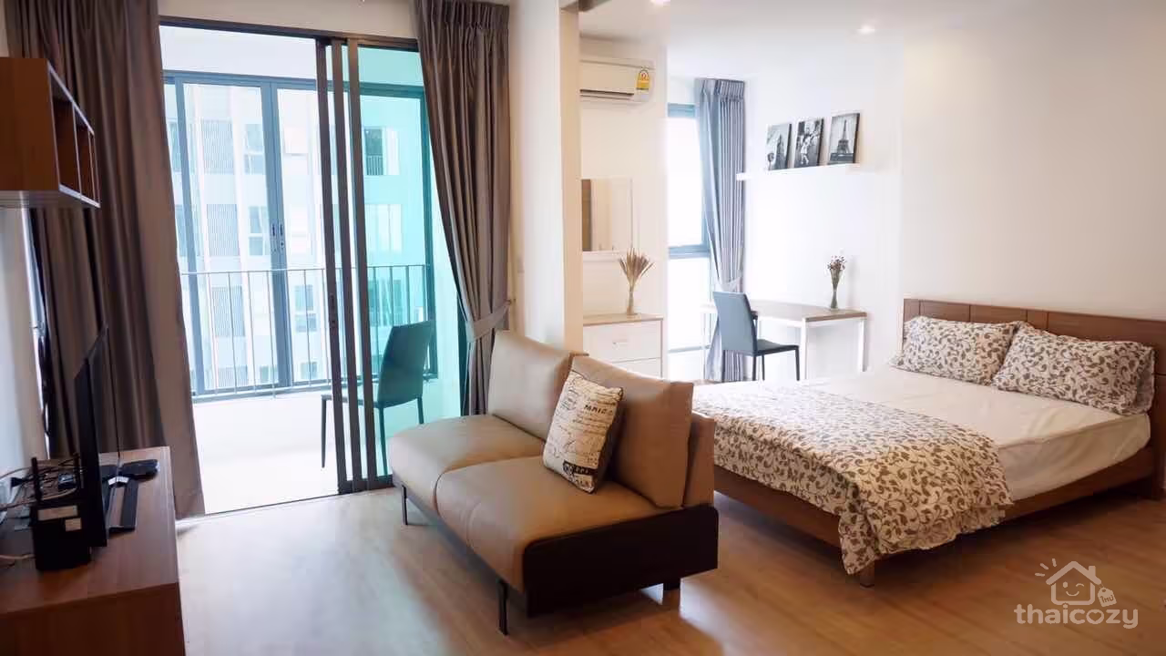 ให้เช่า คอนโด 1 ห้องนอน ไอดีโอ คิว จุฬา-สามย่าน 25,000 บาท/เดือน photo 1
