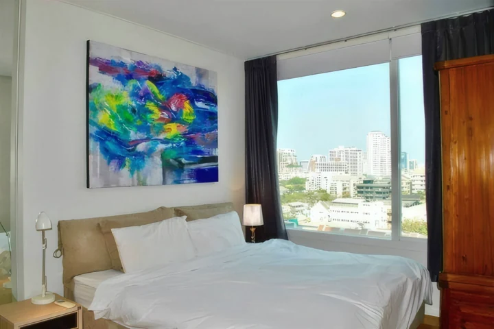Wind Sukhumvit 23 — 1-спальная квартира в аренду рядом с BTS Asoke, 54 кв.м, 35 000 THB/мес