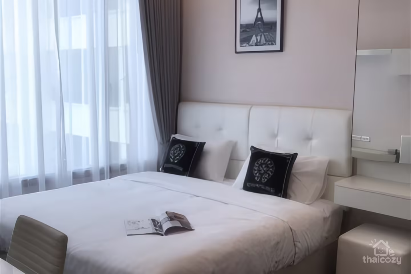 ให้เช่าคอนโด Q Asoke ใกล้ MRT เพชรบุรี – 2 ห้องนอน 48 ตร.ม. 45,000 บาท/เดือน photo 1