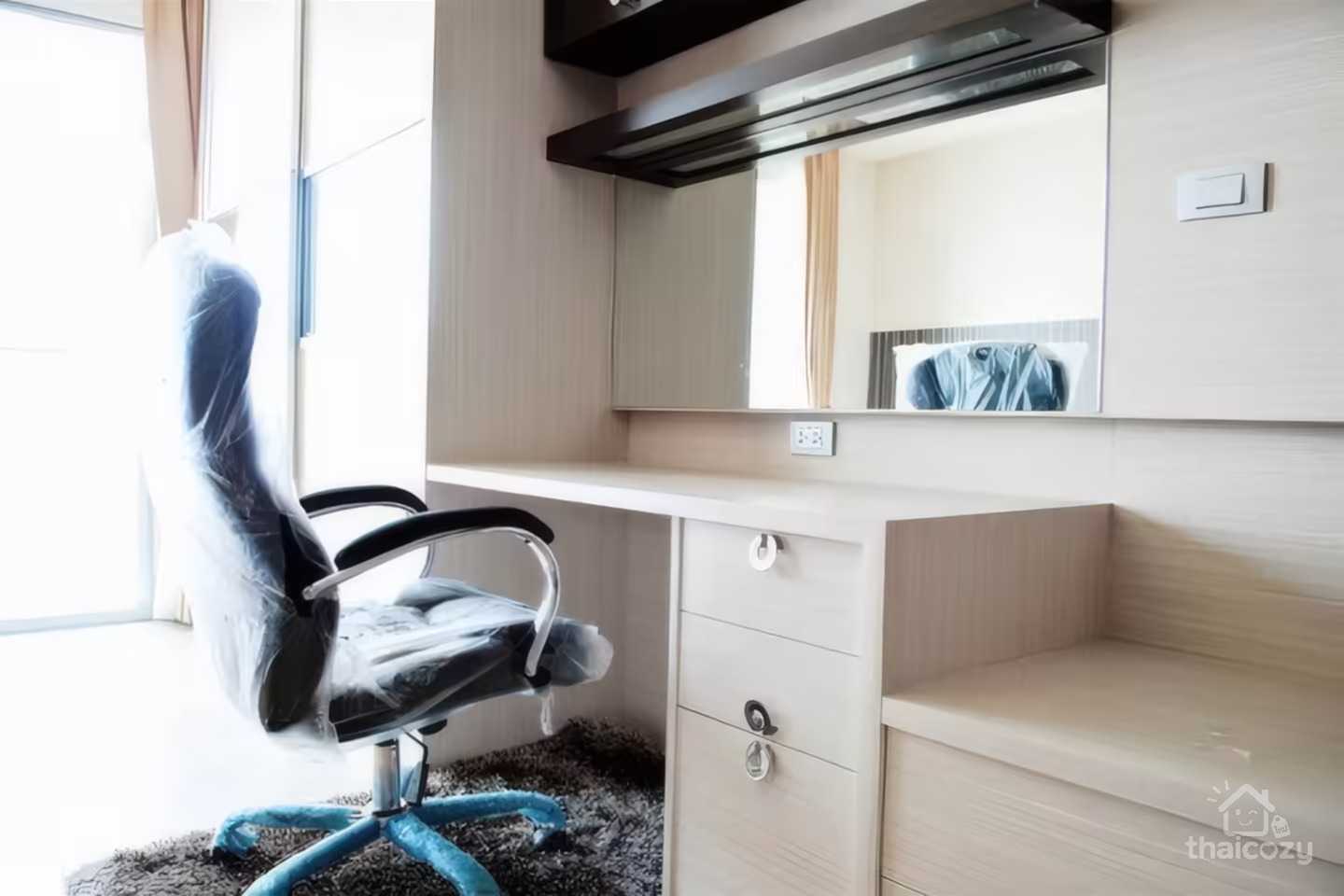 คอนโด Sky Walk Condominium – สตูดิโอ 40 ตร.ม. ให้เช่า ใกล้ BTS พระโขนง 30,000 บาท/เดือน photo 1