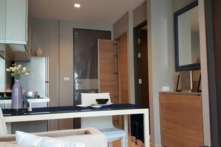 Appartement Rhythm Sathorn à louer près de BTS Saphan Taksin, 1 chambre, 35 m², prix 24 000 bahts/mois