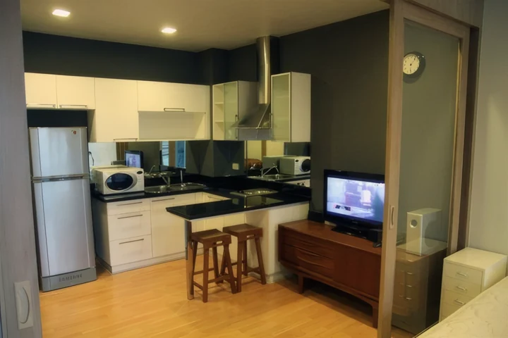 Nusasiri Grand, квартира для аренды рядом с BTS Ekkamai, студия 42 кв.м, цена 25 000 тайских батов в месяц