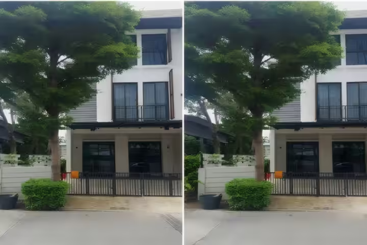 Maison de ville entièrement meublée à Areeya Mandarina On-nut 39 à louer 40 000 bahts