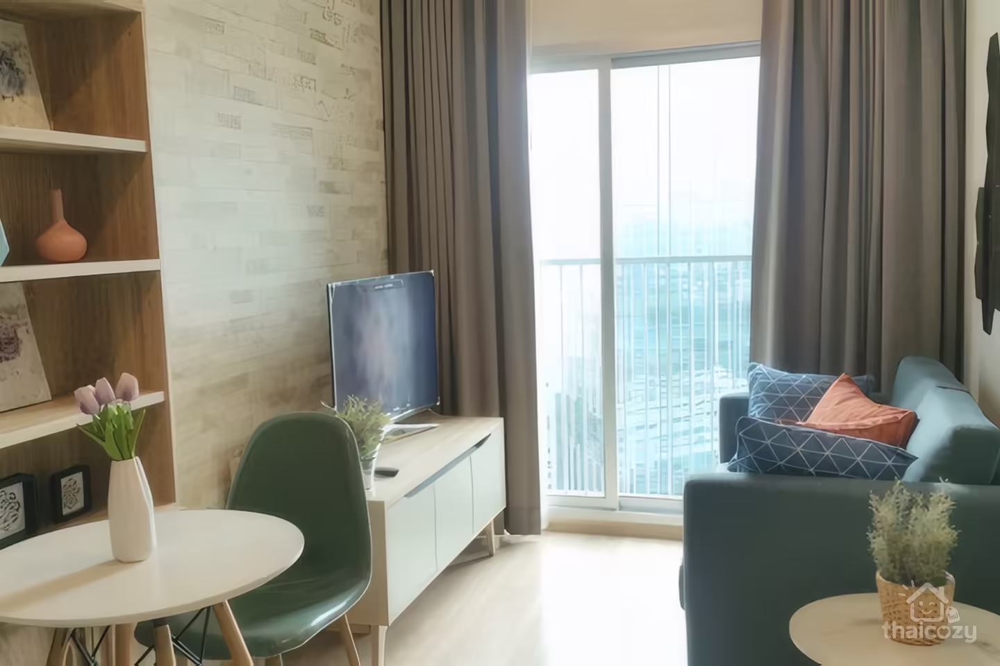 ให้เช่า โนเบิล รีวอล์ฟ รัชดา – 1 ห้องนอน 26 ตร.ม. 17,000 บาท/เดือน ใกล้ MRT ศูนย์วัฒนธรรมฯ photo 1