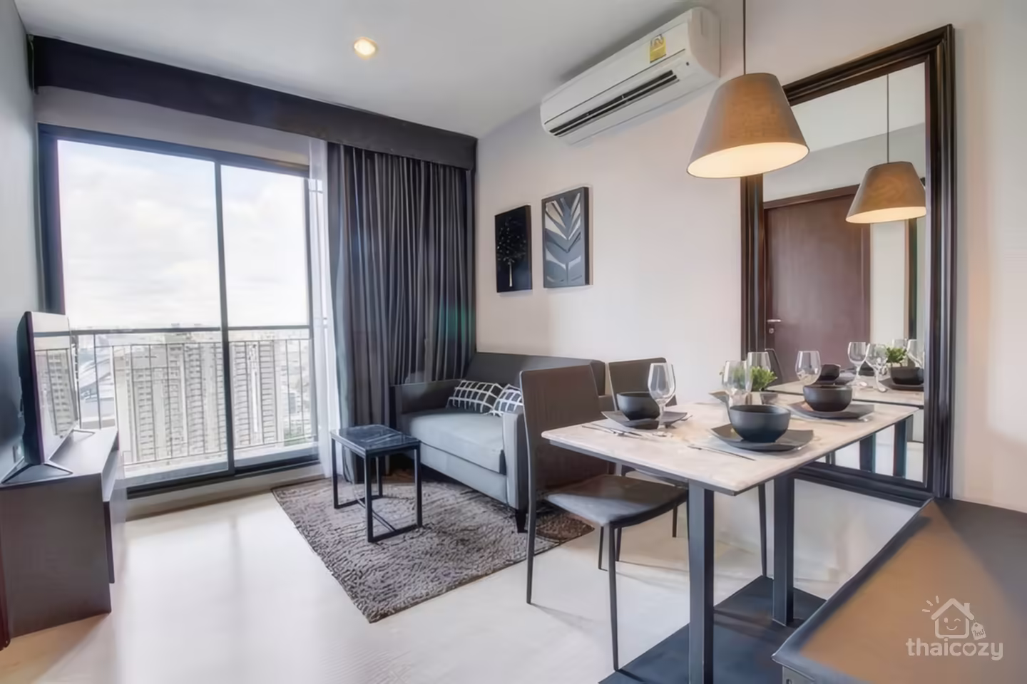 ให้เช่า Rhythm Asoke – 2 ห้องนอน 42 ตร.ม. ใกล้ MRT พระราม 9 – 29,000 บาท/เดือน photo 1