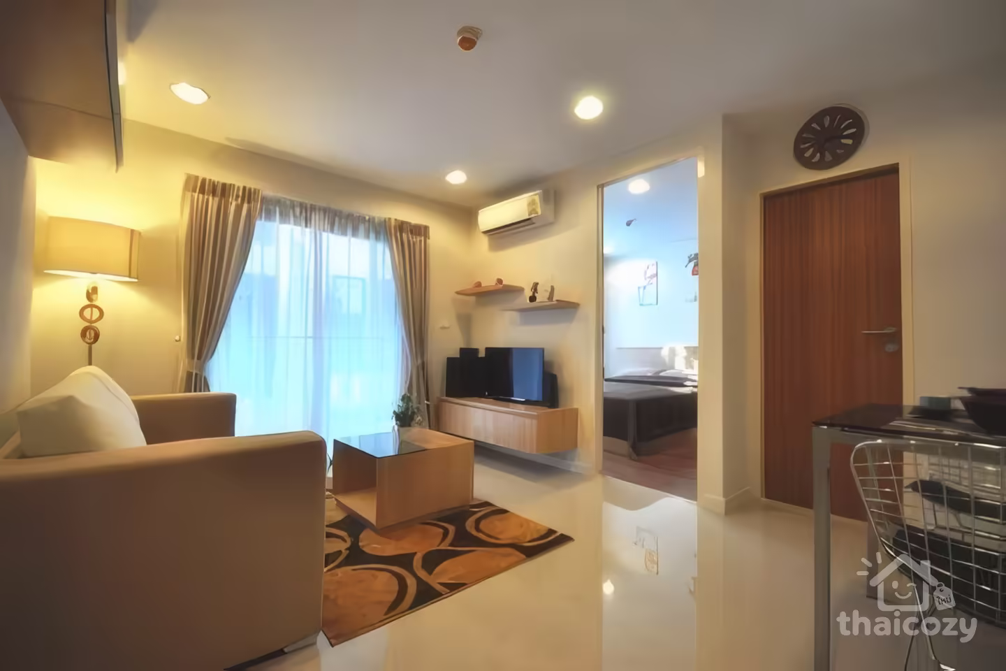 คอนโด 1 ห้องนอนให้เช่า สุขุมวิท 42 photo 2