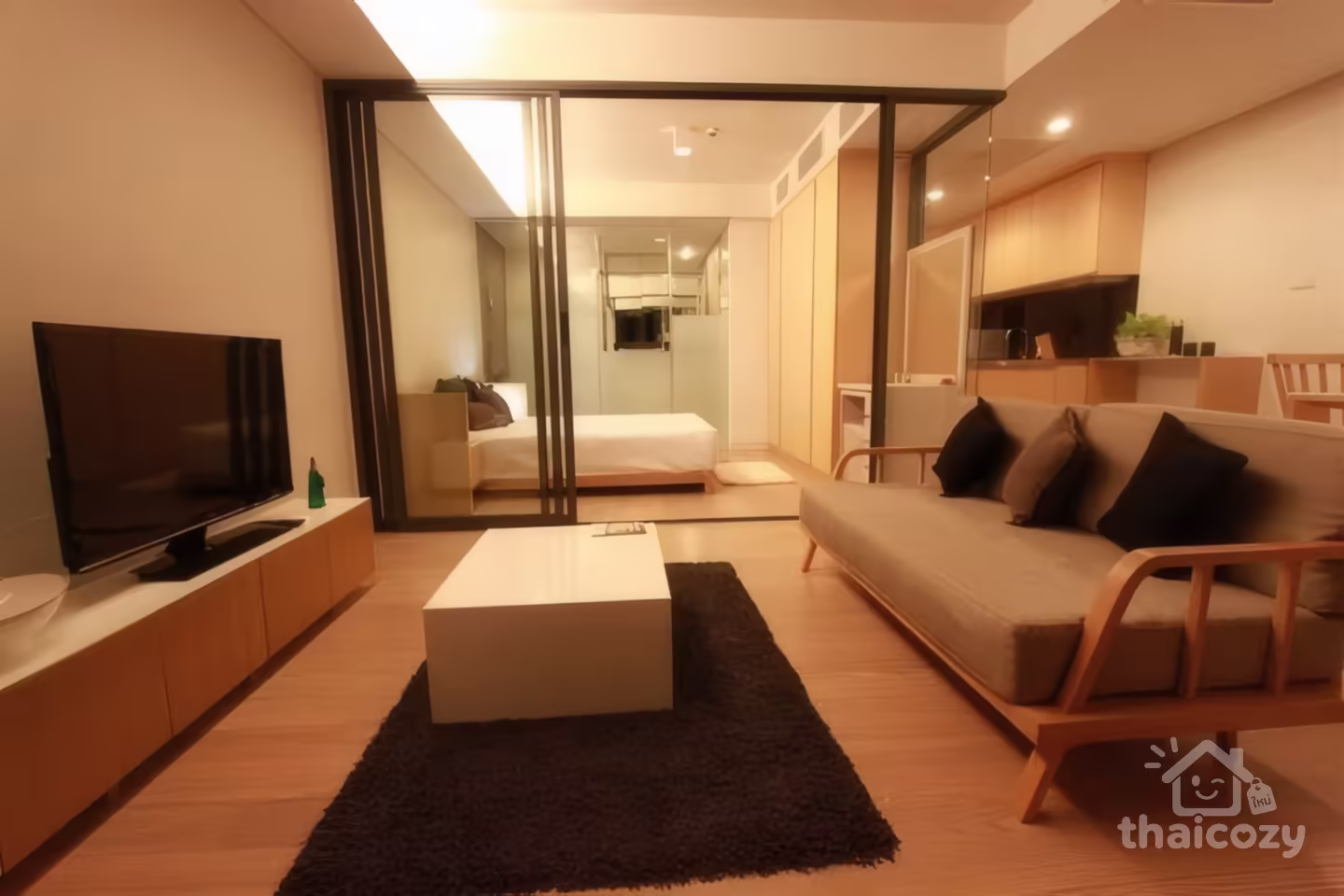 ให้เช่า คอนโด ไซม​ิ​ส จอยญ​่​า ใกล้ BTS พระโขนง – 35,000 บาท/เดือน photo 1