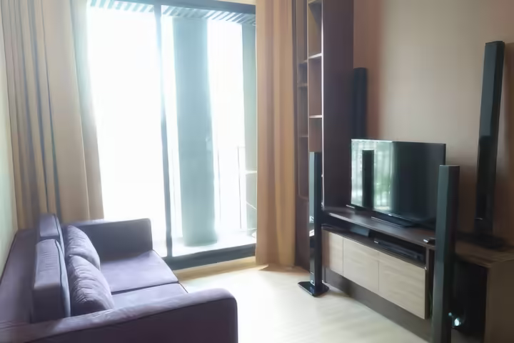 Аренда кондо The Capital Ekamai Thonglor рядом с BTS Thong Lo, 40 000 бат/месяц