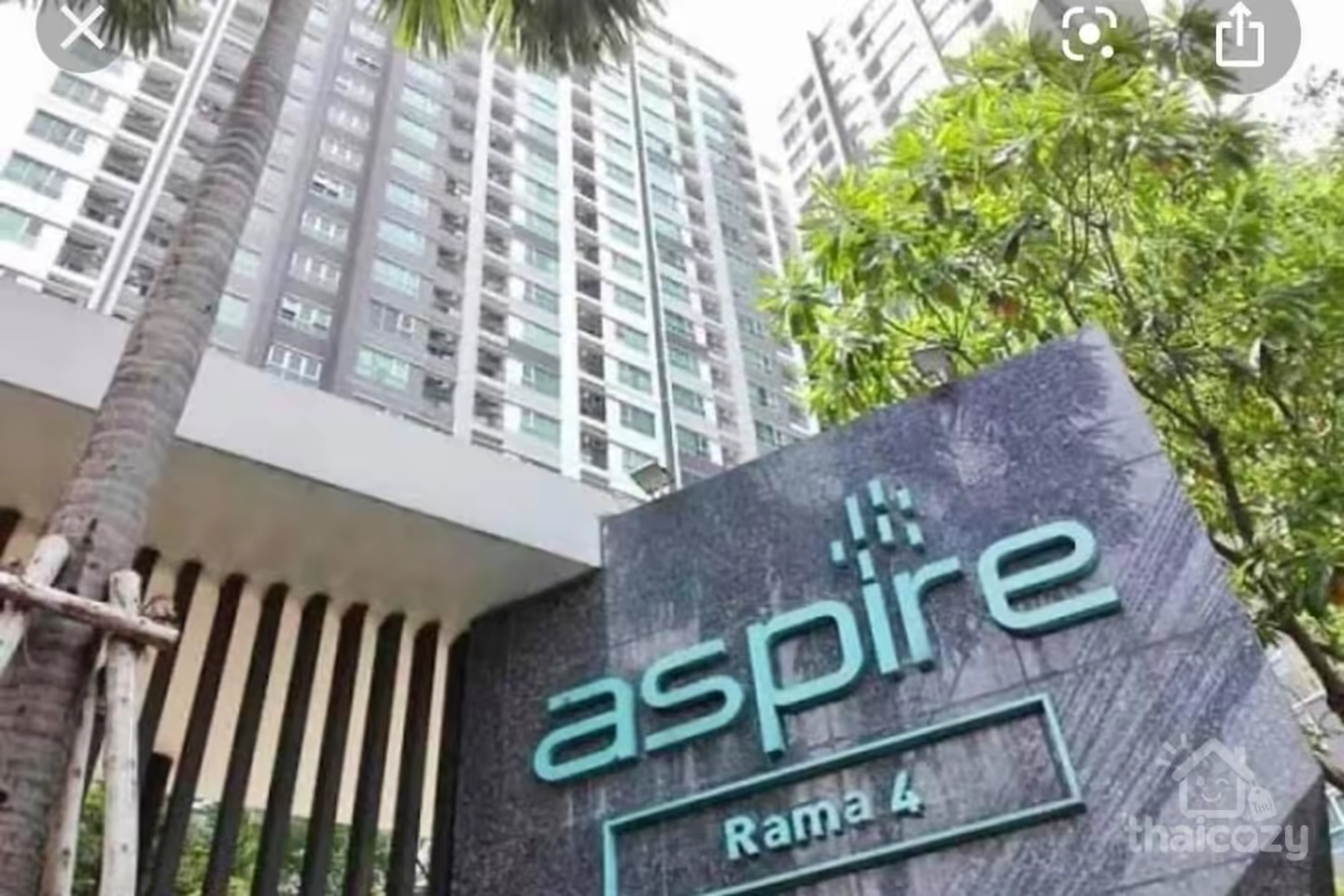 Vente Condo Aspire Rama 4 - 4,9M THB photo 2