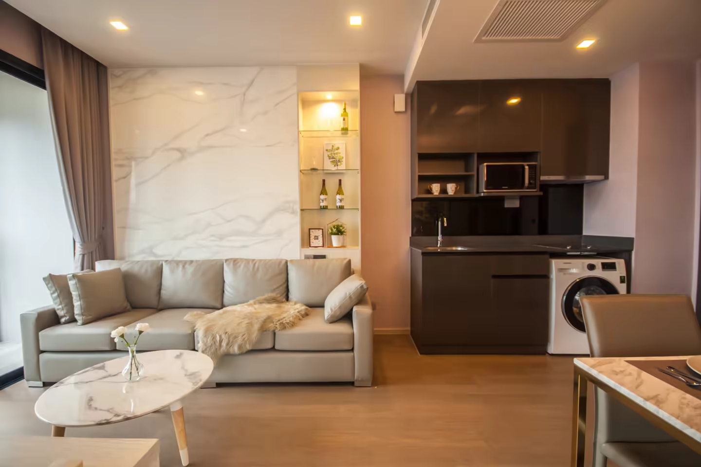 Appartement luxueux de deux chambres photo 2