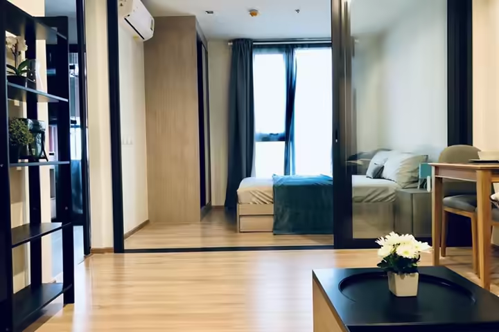 ให้เช่าคอนโด The Base Garden Rama 9 1 ห้องนอน