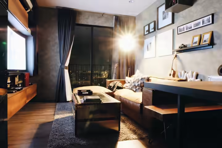 คอนโด THE BASE Park West 2 ห้องนอน