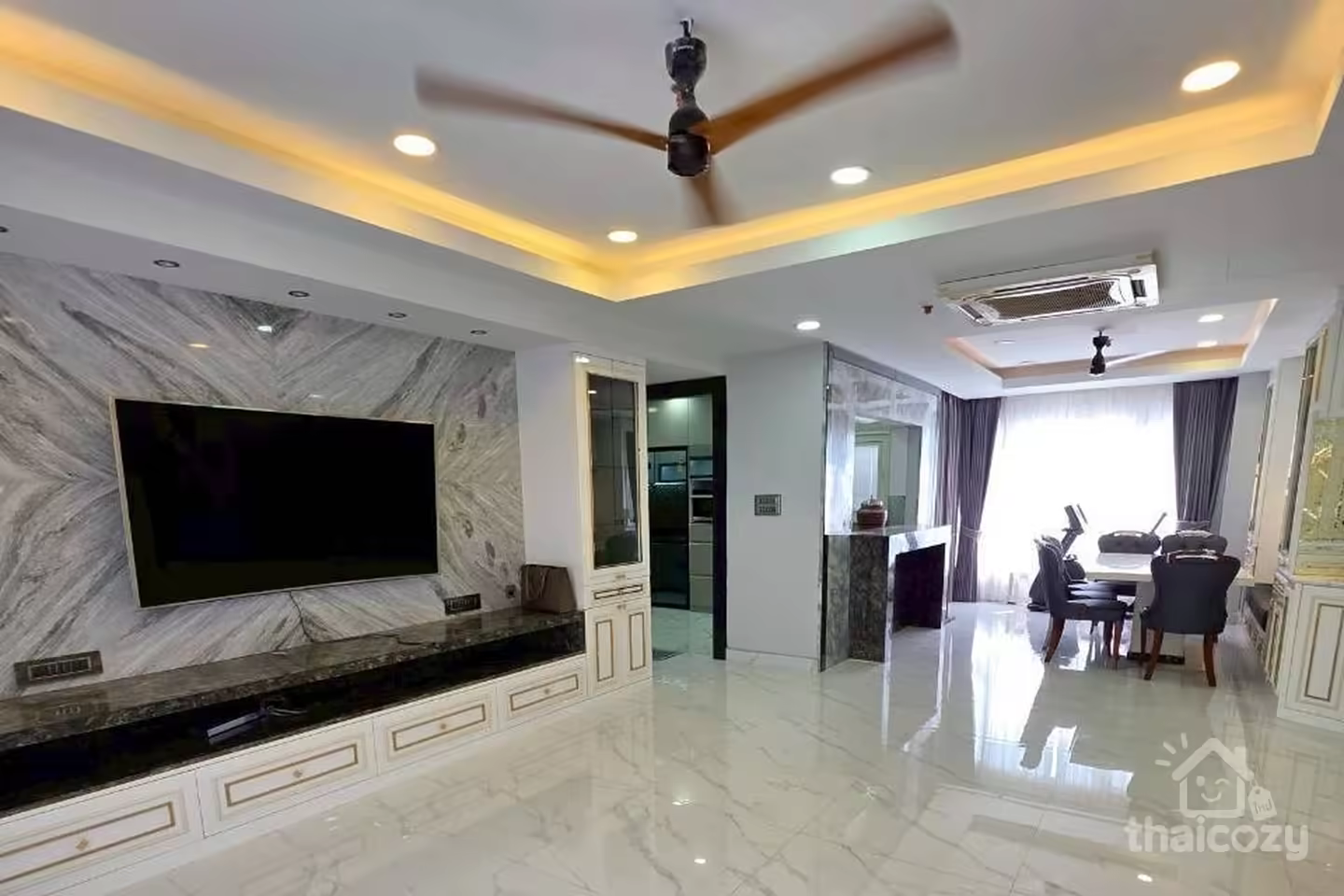 คอนโดลุมพินี เพลส วอเตอร์คลิฟ 3 ห้องนอน เช่า photo 1