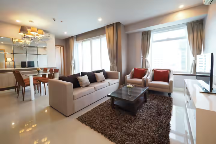 ให้เช่า 2 ห้องนอน Circle Condominium มาบุญครอง 55,000 บาท