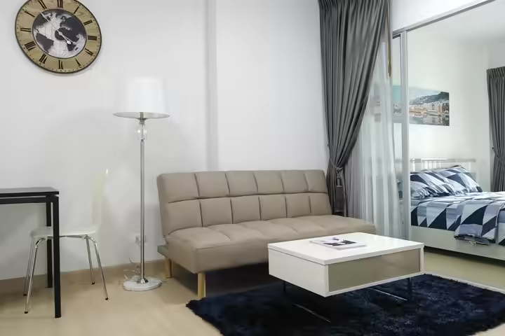 38 m2, 1 chambre à Supalai Veranda Rama 9