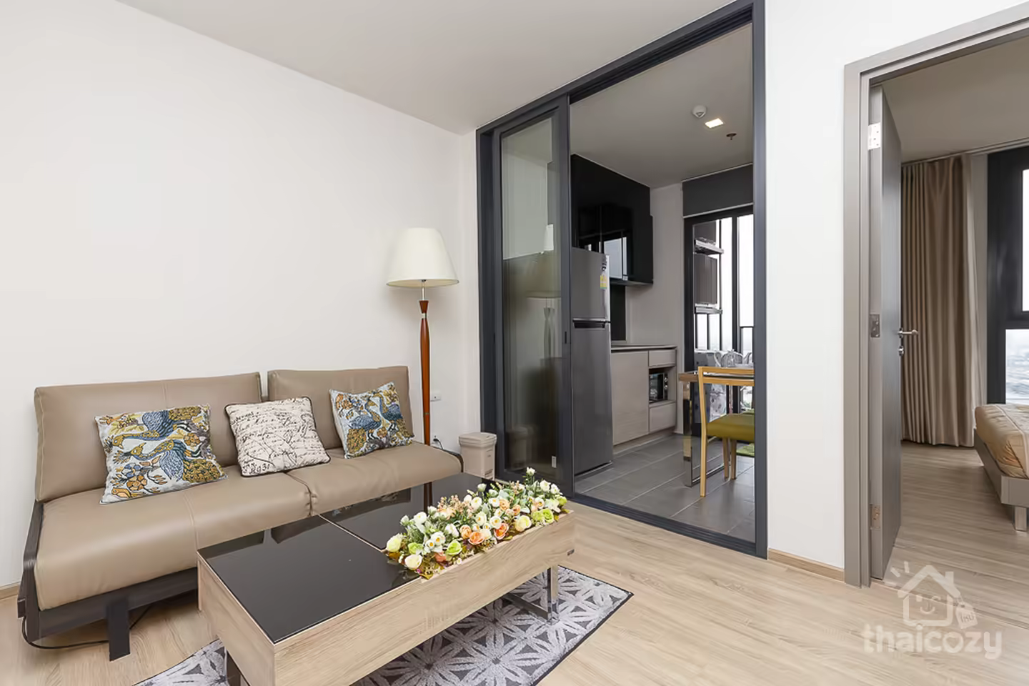 The BASE Garden Rama 9, the fully furnished 1 bedroom for sale photo 1