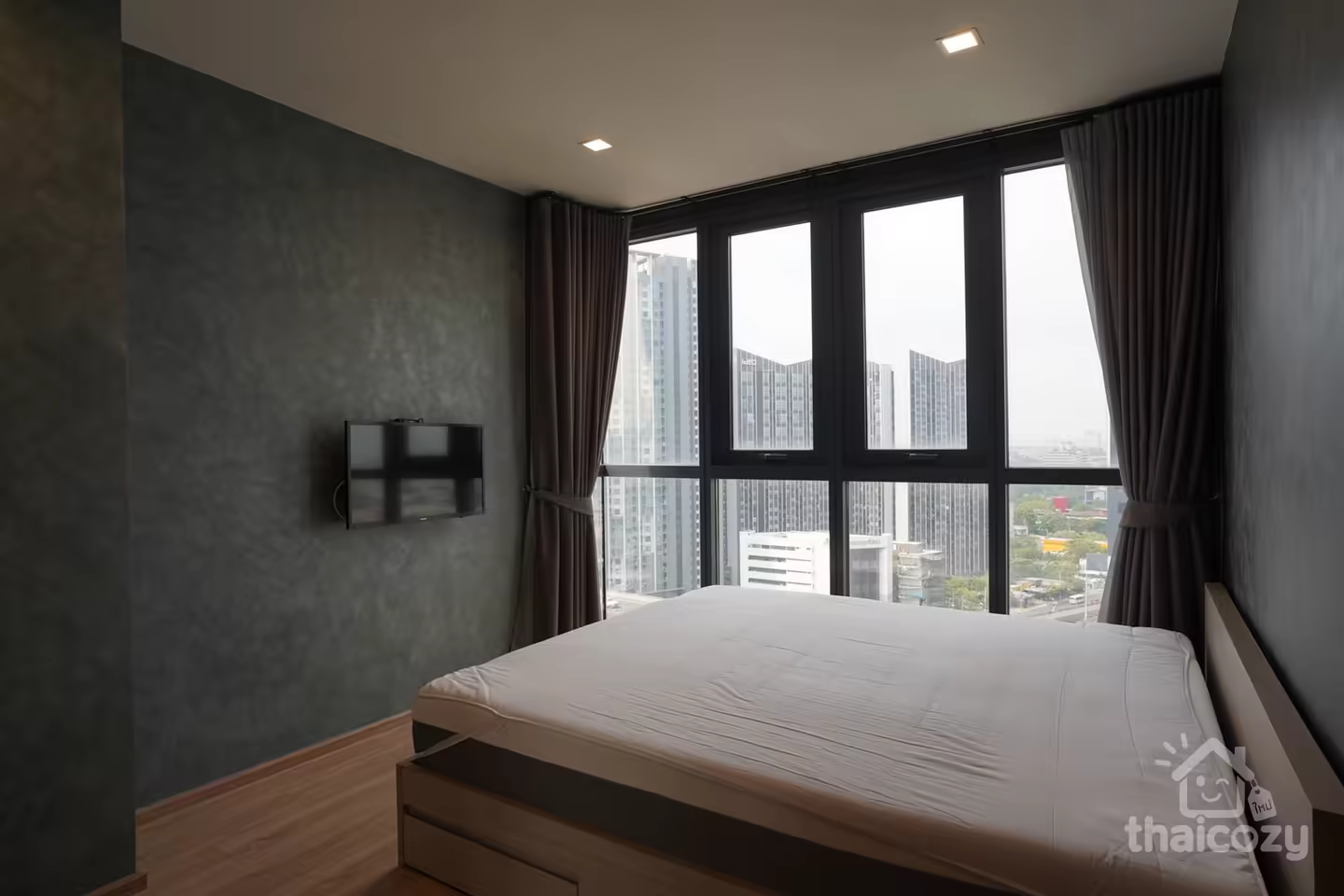 คอนโด The BASE Garden Rama 9 เนื้อที่ 53.5 ตร.ม. photo 2