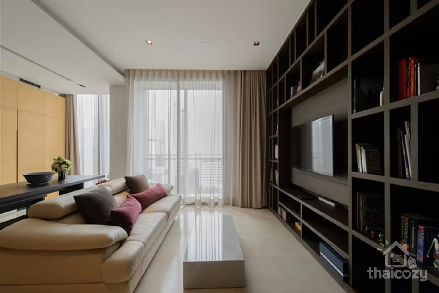 Saladaeng Residences 1BR 61m2 proche BTS-MRT photo 1