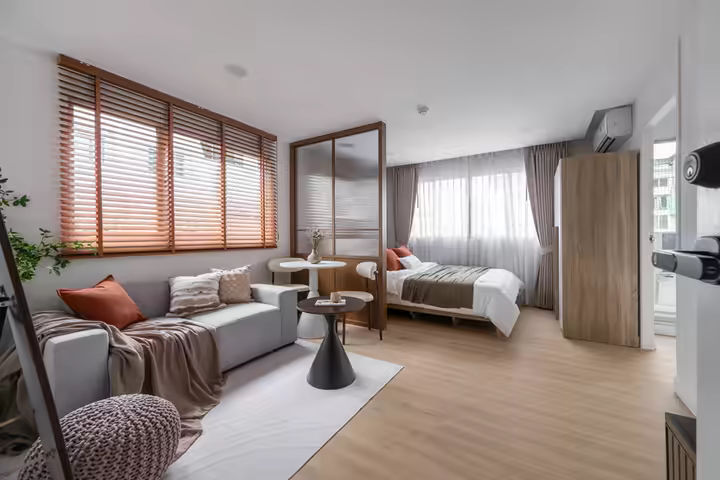 Studio 26 m2 Lumpini Center Ladprao 111