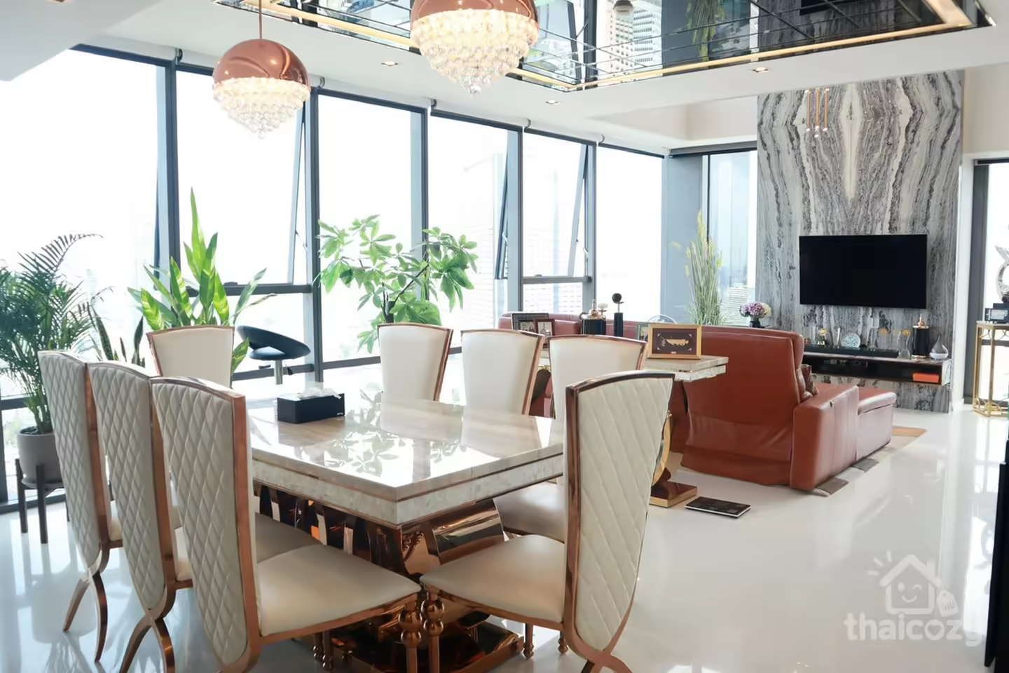 The Bangkok Sathorn, condo super luxe, 0 m du BTS Surasak photo 1