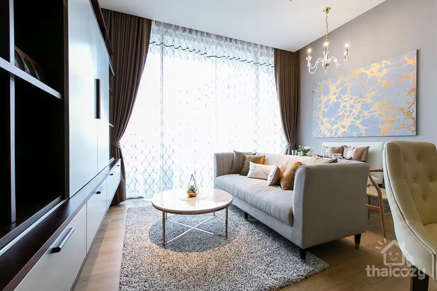 Appartement luxueux 1 chambre vue jardin Lumpini photo 1