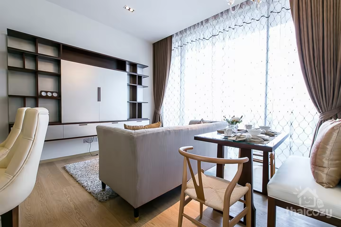Appartement luxueux 1 chambre vue jardin Lumpini photo 2