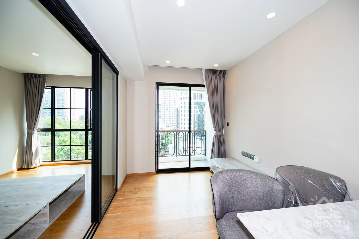1 chambre, prêt à emménager, à 300 m de Chidlom photo 1