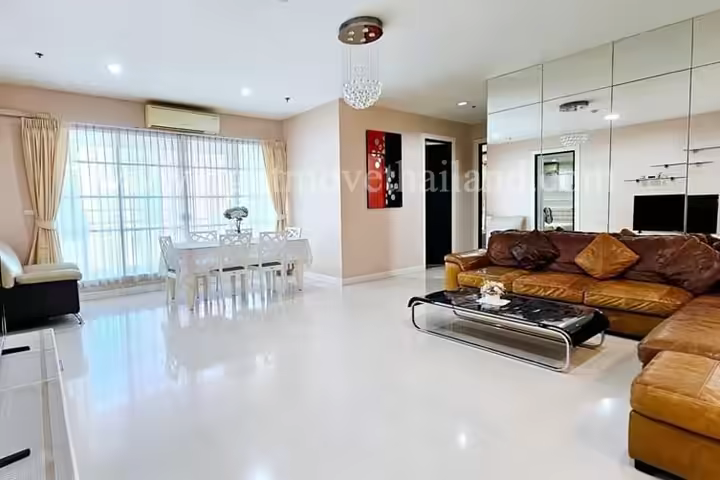 ให้เช่า Baan Klang Krung Siam- Pathumwan 3 ห้องนอน 115 ตร.ม.