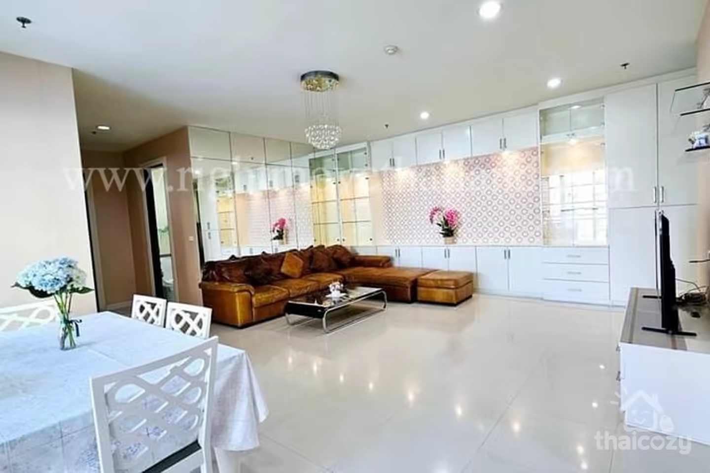 ให้เช่า Baan Klang Krung Siam- Pathumwan 3 ห้องนอน 115 ตร.ม. photo 2