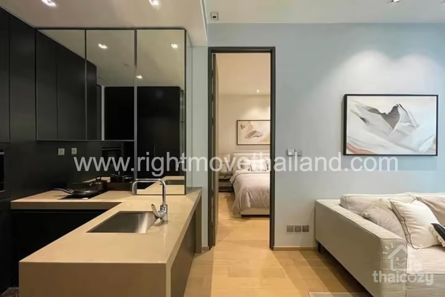 คอนโดหรูให้เช่า 28 Chidlom 1 ห้องนอน 44 ตร.ม. photo 1