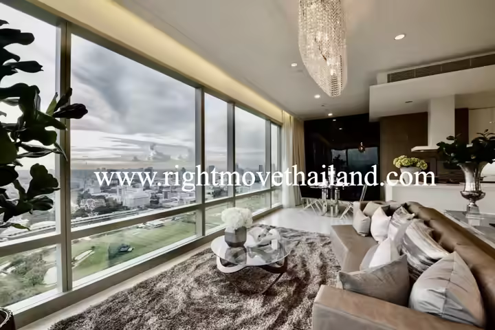 CA4775 185 Rajadamri Penthouse Duplex ให้เช่า