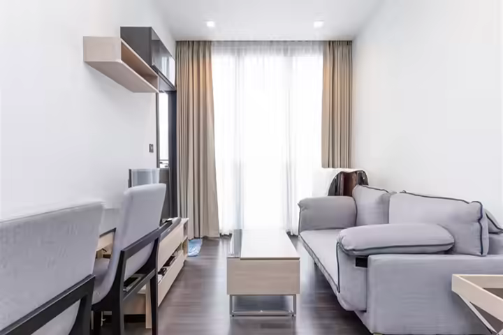 THE LINE ASOKE-RATCHADA, Decorated in modern style offering one bedroom for rent