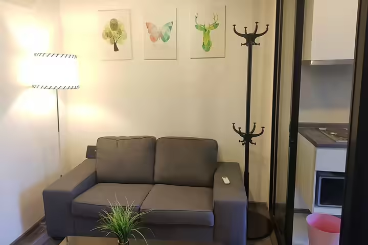 คอนโด 1 ห้องนอน เดอะ เบส ปาร์ค เวสต์