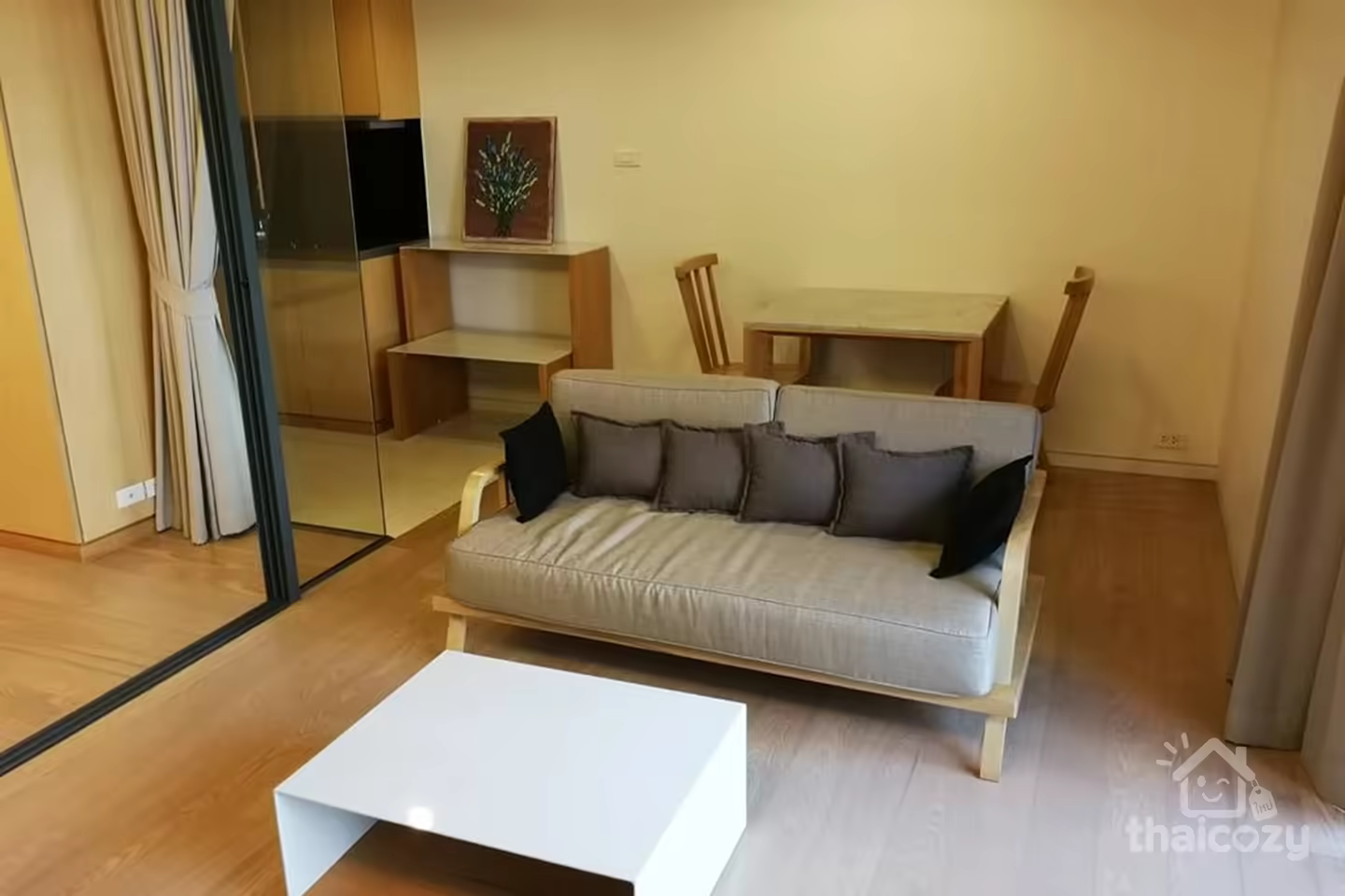분위기 좋은 일본풍 콘도, BTS 프롬퐁 역 근처 photo 1