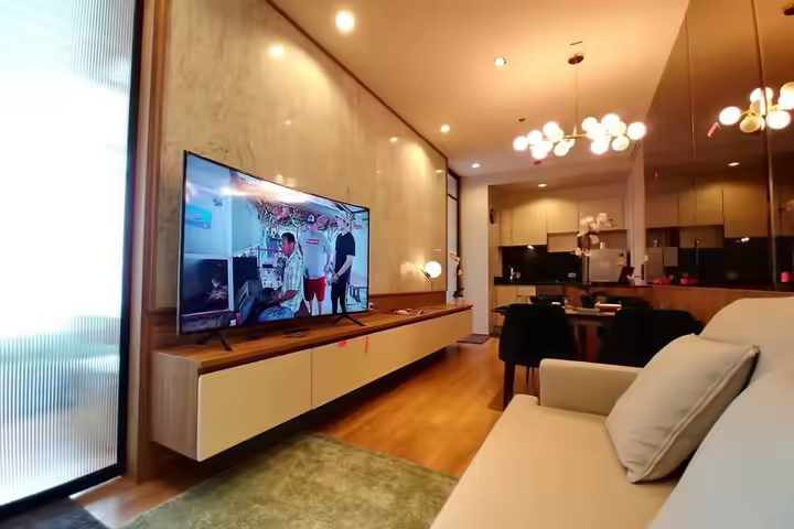 파크24, 2베드룸 58㎡ 고층 풀퍼니시드