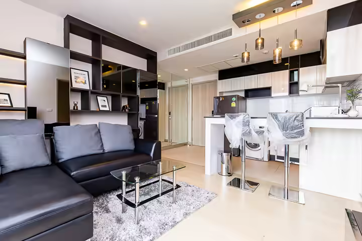 ให้เช่า HQ Thonglor 1 ห้องนอน ใกล้ BTS ทองหล่อ