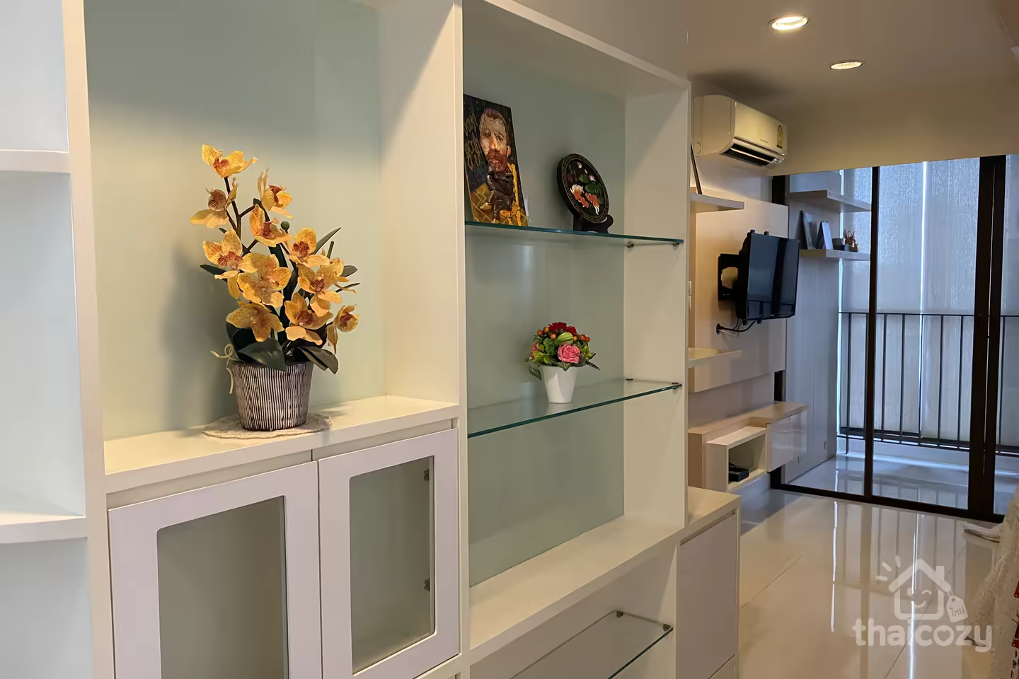 Ideo Blucove Sathorn ห้องนอน 1 ชั้น 8 เฟอร์นิเจอร์ครบ พร้อมอยู่ photo 2