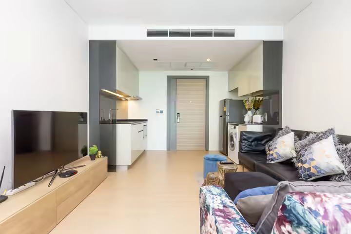 The Room Charoenkrung 30 1ベッドルーム BTSサパーンタクシン駅近