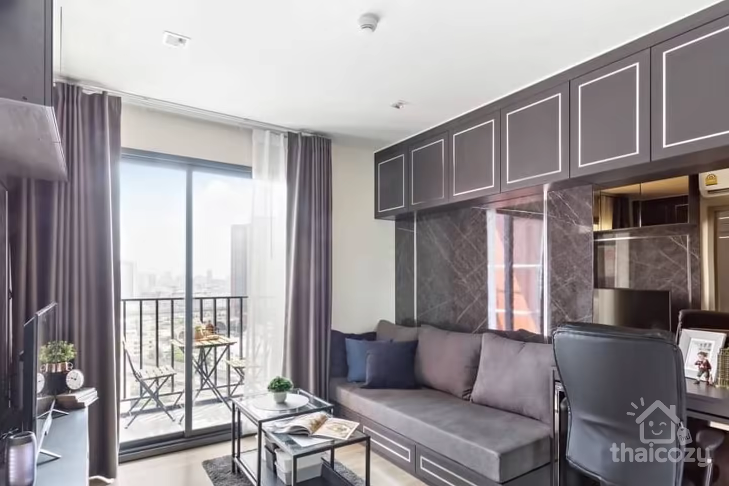 Unité 1 chambre, 1 salle de bain dans le nouveau CBD de Rama 9 photo 1
