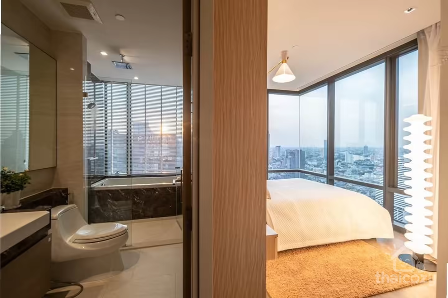 เช่า Ashton Silom 2 ห้องนอน วิวแม่น้ํา ชั้น 36 photo 2