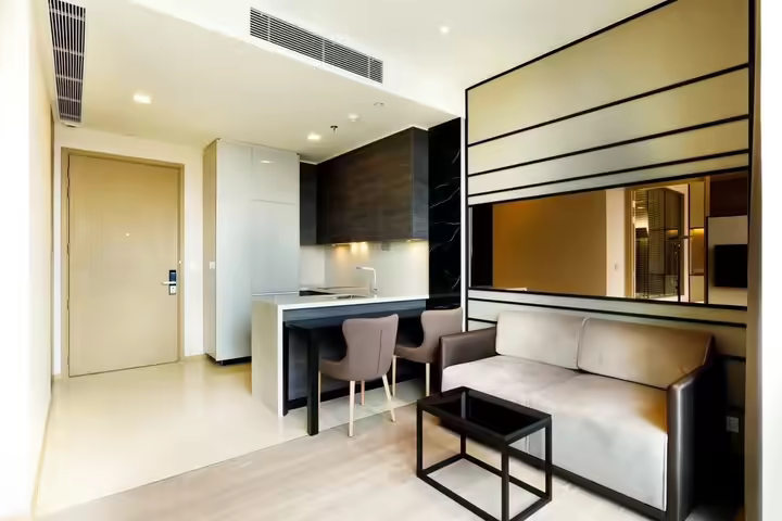 ให้เช่า The Esse Asoke 1 ห้องนอน 44 ตร.ม.