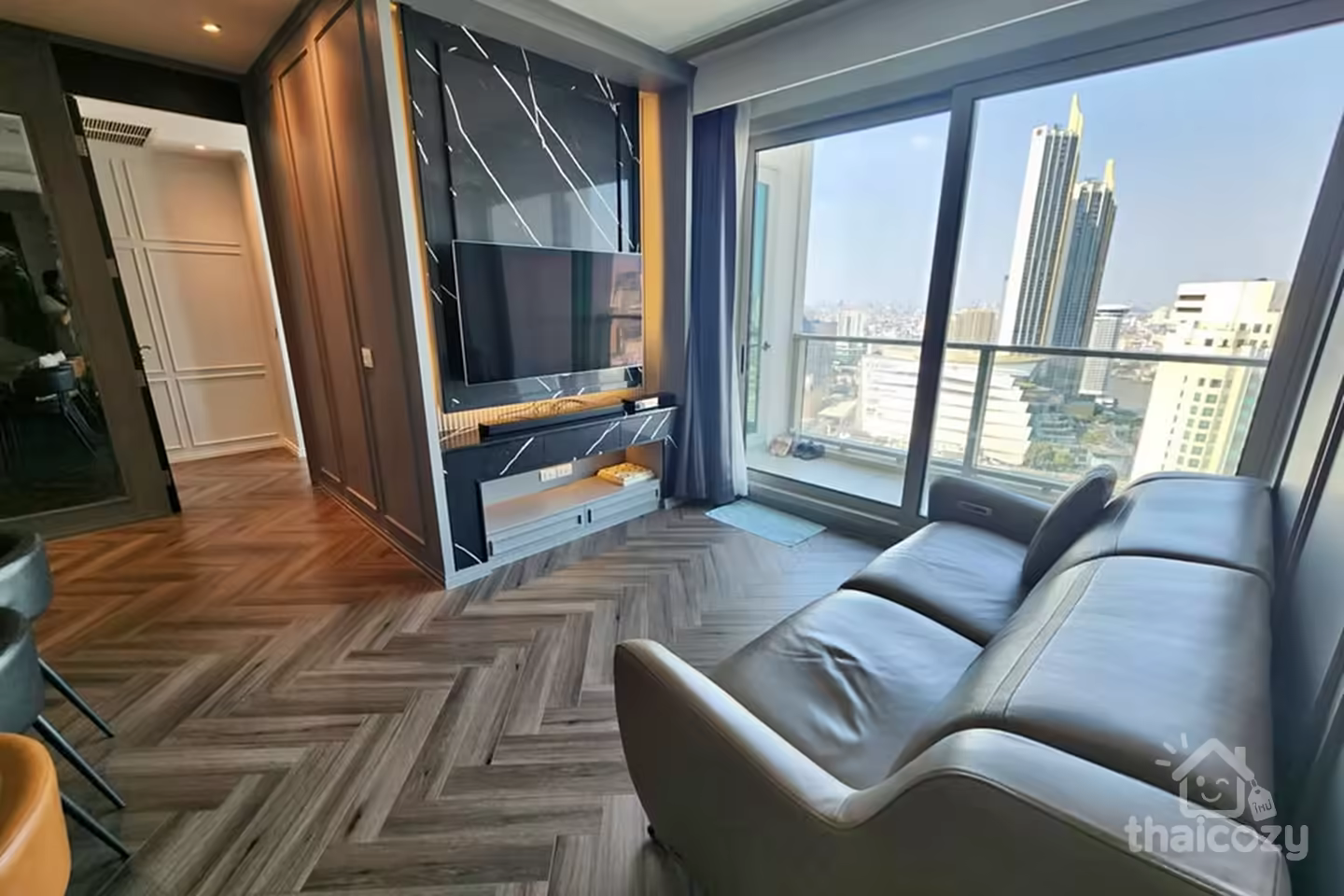 Appartement The River, étage 43, vue sur la rivière photo 1